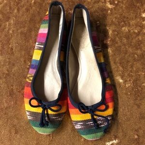 Sarape Multi-Colored Flats Made in Guatemala - 6